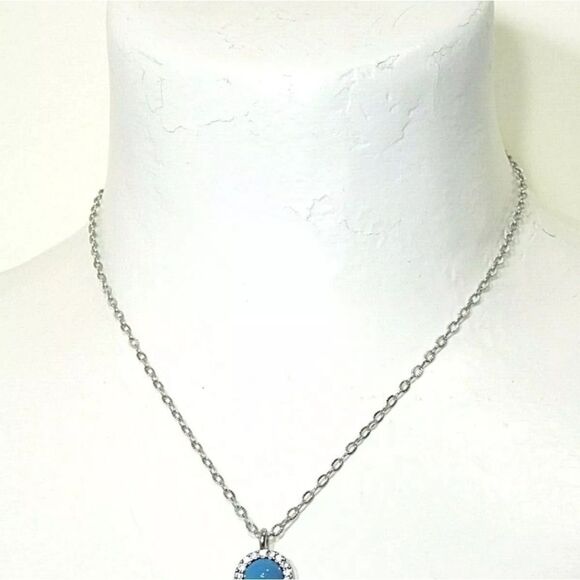 Lia Sophia "CANDY DOTS" Pendant Necklace, Cut Crystals, 16-19", NWT - Picture 5 of 6